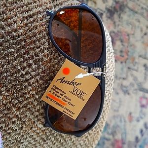 Vintage amber vue sunglasses